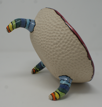 Load image into Gallery viewer, Madly colourful tripod bowl