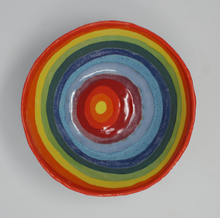 Load image into Gallery viewer, Rainbow & flowers bowl