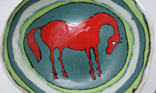 Load image into Gallery viewer, Sweet red horse bowl
