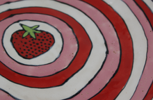 Load image into Gallery viewer, Large organic strawberry serving dish