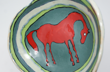 Load image into Gallery viewer, Sweet red horse bowl