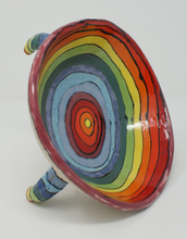Load image into Gallery viewer, Madly colourful tripod bowl