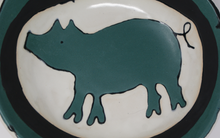 Załaduj obraz do przeglądarki galerii, Lovely Dark Green Piggy Bowl