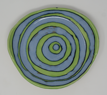 Load image into Gallery viewer, Sweet blue-green plate