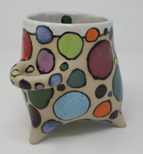 Load image into Gallery viewer, Mighty dotted tripod mug
