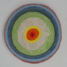 Load image into Gallery viewer, Rainbow & flowers bowl