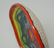 Load image into Gallery viewer, Mad rainbow plate