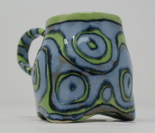 Załaduj obraz do przeglądarki galerii, Blue and green mug