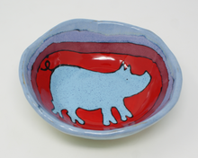 Załaduj obraz do przeglądarki galerii, Blue Piggy Chunky Bowl