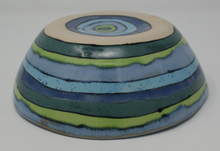 Load image into Gallery viewer, Blues and greens bowl