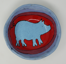 Załaduj obraz do przeglądarki galerii, Blue Piggy Chunky Bowl