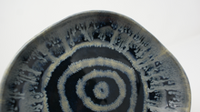 Load image into Gallery viewer, Gorgeous black and glacier blue plate