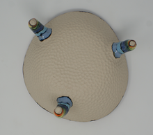 Load image into Gallery viewer, Madly colourful tripod bowl