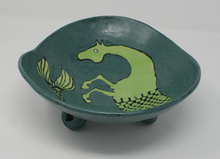 Load image into Gallery viewer, Bucephalus - medium serving seahorse bowl