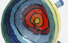 Załaduj obraz do przeglądarki galerii, Delightful colourful pinched four legged bowl