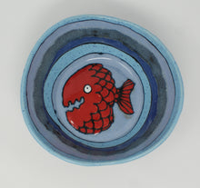 Load image into Gallery viewer, Beautiful small bowl with red fish