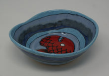 Load image into Gallery viewer, Beautiful small bowl with red fish