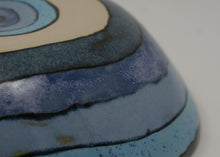 Load image into Gallery viewer, Awesome blue bowl with yellow fish