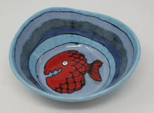 Load image into Gallery viewer, Beautiful small bowl with red fish
