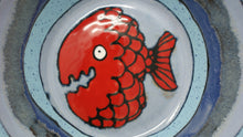 Load image into Gallery viewer, Beautiful small bowl with red fish