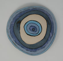 Load image into Gallery viewer, Awesome blue bowl with yellow fish