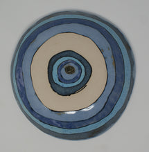 Załaduj obraz do przeglądarki galerii, Blue bowl/plate with red fish