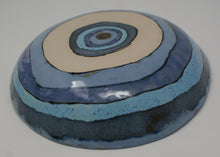 Załaduj obraz do przeglądarki galerii, Blue bowl/plate with red fish