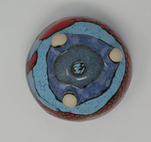 Load image into Gallery viewer, Cute red eel small round bowl