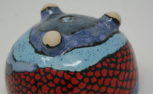 Load image into Gallery viewer, Cute red eel small round bowl