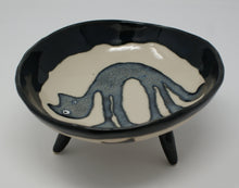 Load image into Gallery viewer, The Ugly Cats three legged bowl