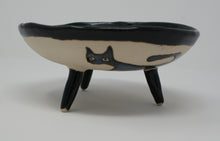 Load image into Gallery viewer, The Ugly Cats three legged bowl