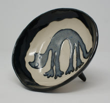 Load image into Gallery viewer, The Ugly Cats three legged bowl