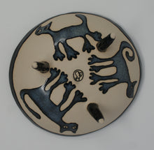 Load image into Gallery viewer, The Ugly Cats three legged bowl