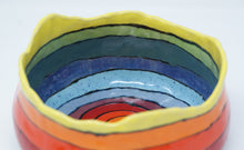 Load image into Gallery viewer, Pinched colourful bowl