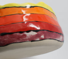 Load image into Gallery viewer, Pinched colourful bowl