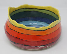 Load image into Gallery viewer, Pinched colourful bowl