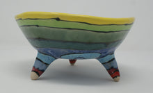 Załaduj obraz do przeglądarki galerii, Colourful madness tripod bowl