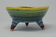 Załaduj obraz do przeglądarki galerii, Colourful madness tripod bowl