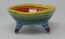 Załaduj obraz do przeglądarki galerii, Colourful madness tripod bowl