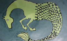 Load image into Gallery viewer, Bucephalus - medium serving seahorse bowl