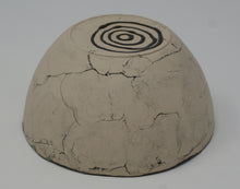 Load image into Gallery viewer, Set of Three Gorgeous Black and Glacier Blue Bowls