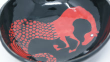 Załaduj obraz do przeglądarki galerii, Lady in red (seahorse bowl)