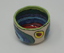 Załaduj obraz do przeglądarki galerii, Small cute pinched rainbow bowl (rainbowl)