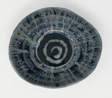 Load image into Gallery viewer, Gorgeous Glacier Blue and Black bowl
