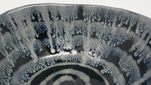 Load image into Gallery viewer, Gorgeous Glacier Blue and Black bowl