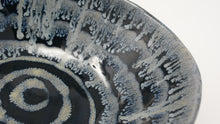 Load image into Gallery viewer, Gorgeous Glacier Blue and Black bowl