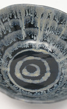 Load image into Gallery viewer, Gorgeous Glacier Blue and Black bowl