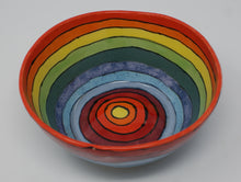 Load image into Gallery viewer, Madly rainbowy bowl