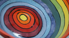 Load image into Gallery viewer, Madly rainbowy bowl
