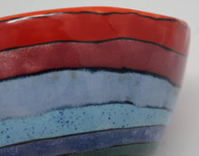 Load image into Gallery viewer, Madly rainbowy bowl